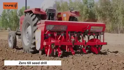 Zero Till Seed Drill | TAFE Tractor
